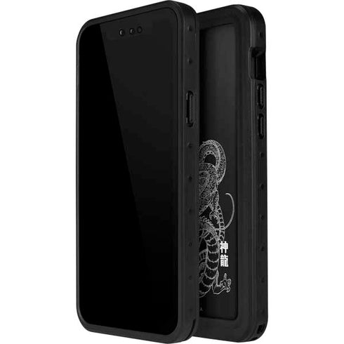 Dragon Ball Z Negative Shenron iPhone 15 Waterproof Case